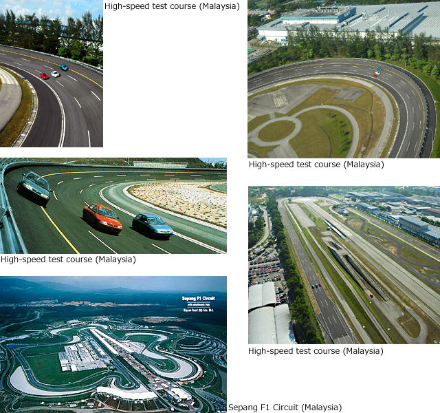 TEST COURSES / RACE CIRCUITS