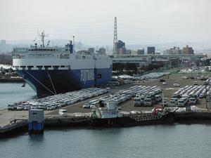 復旧後の雷神埠頭