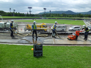 除染排水同時吸引アセラジェット工法