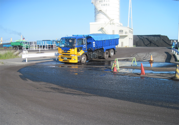 港湾施設の施工例