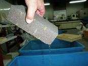 リサイクル超保水性ブロック