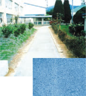 レインボーポラクリート・施工例 レインボーポラクリート・施工例