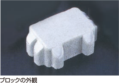 レインボーエコロブロックGrn・ブロックの形状 レインボーエコロブロックGrn・ブロックの形状