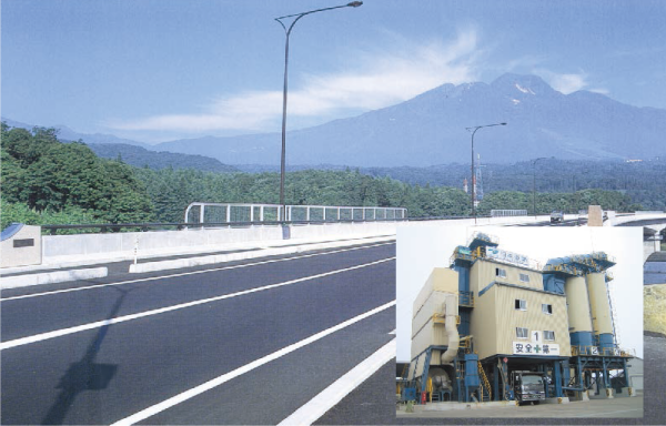 セミホットペーブ・施工例 セミホットペーブ・施工例