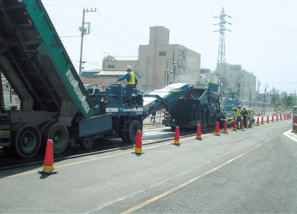 DLペーブ・施工例 DLペーブ・施工例