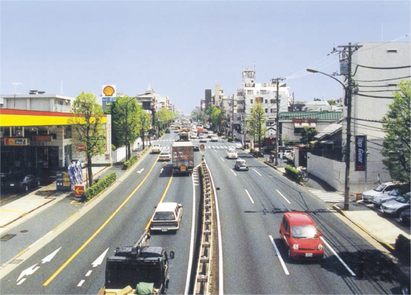 大粒径アスコン・施工例 大粒径アスコン・施工例