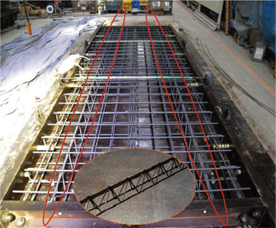 高強度PRC版舗装工法・ラチストラス筋 高強度PRC版舗装工法・ラチストラス筋