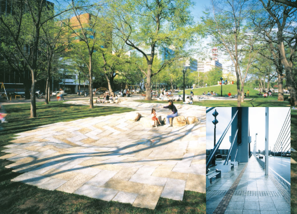 レインボーストーンの施工例 レインボーストーンの施工例