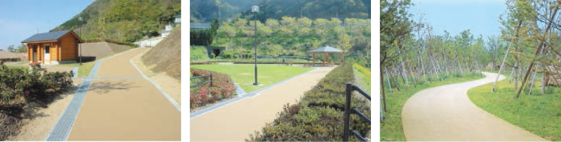 レインボーミックSG・透水性能の比較 レインボーミックSG・透水性能の比較