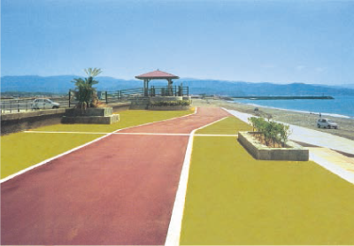 レインボーファルトB・施工例 レインボーファルトB・施工例