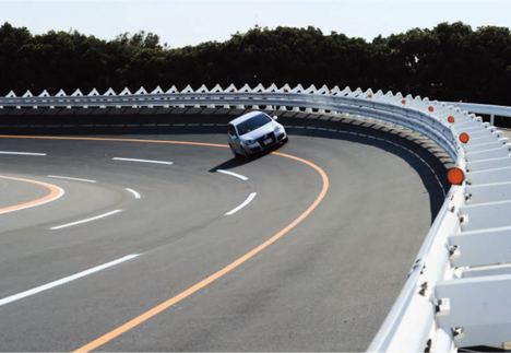 高速周回路・施工例 高速周回路・施工例