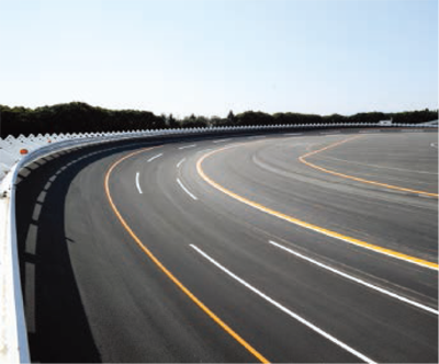 高速周回路・施工例 高速周回路・施工例