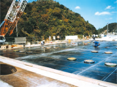 NDアスマット・マット作製状況 NDアスマット・マット作製状況